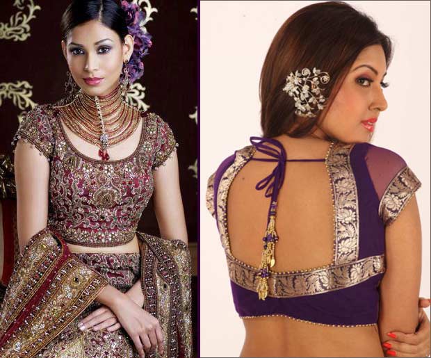Wedding saree blouse designs
