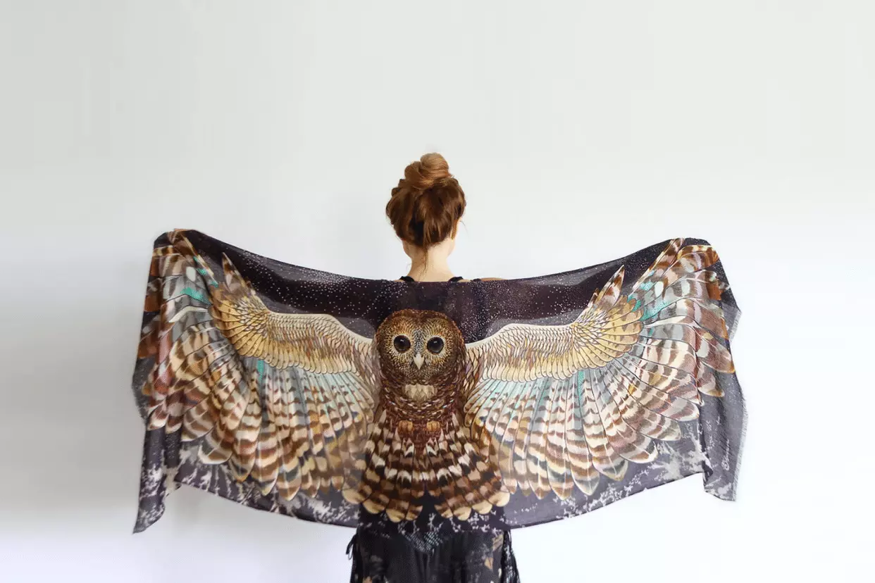 wing scarf