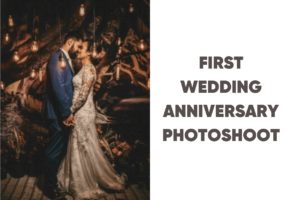 first wedding anniversary photoshoot