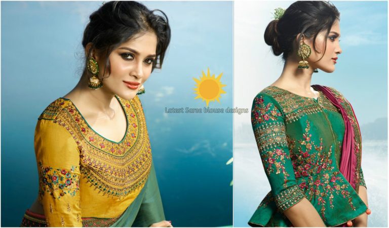 Top 10 latest blouse designs Catalogs For Saree Blouse – Styleoflady