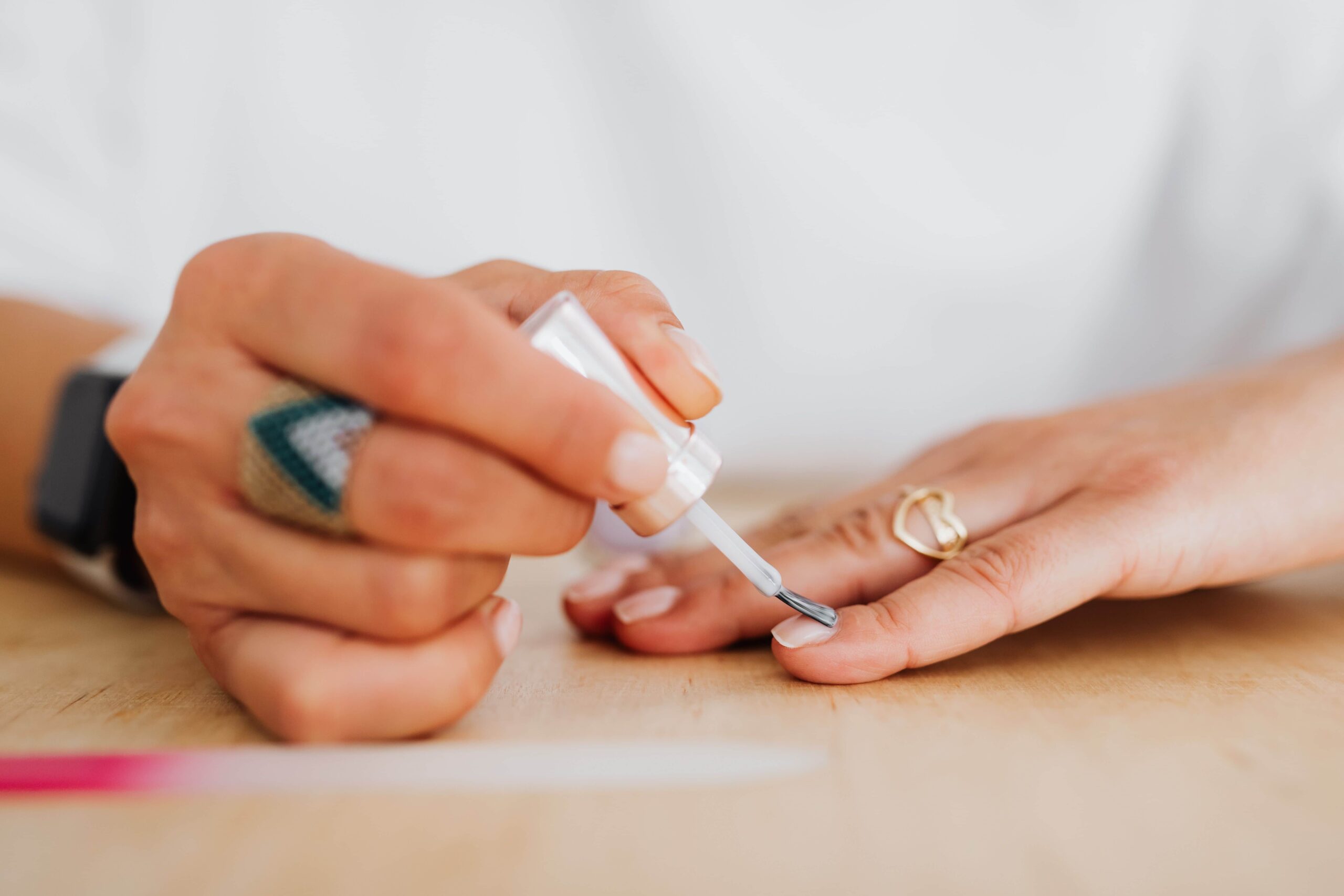 gel nails at home