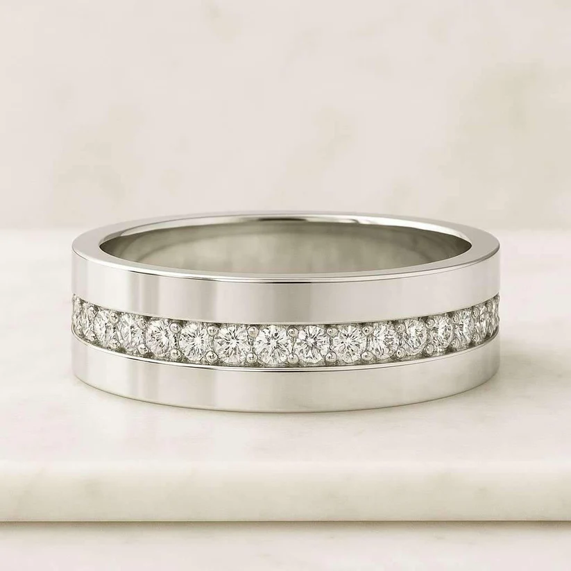 Lab Grown Diamond Wedding Bands