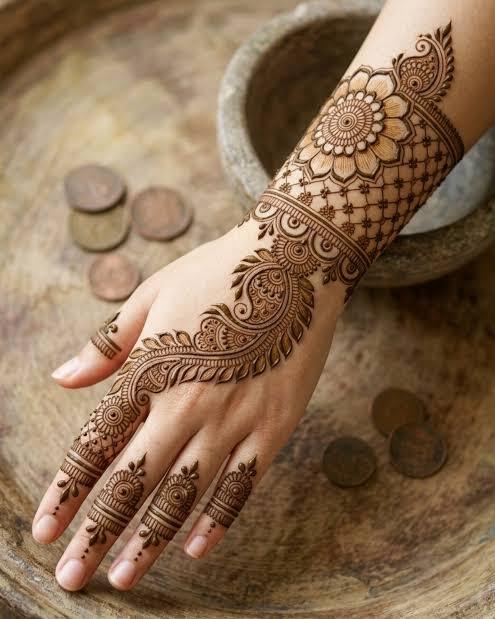 Royal Paisley Arabic Mehndi