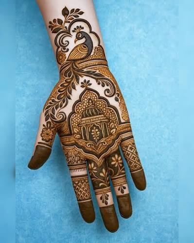 The Majestic Peacock Mehndi Designs